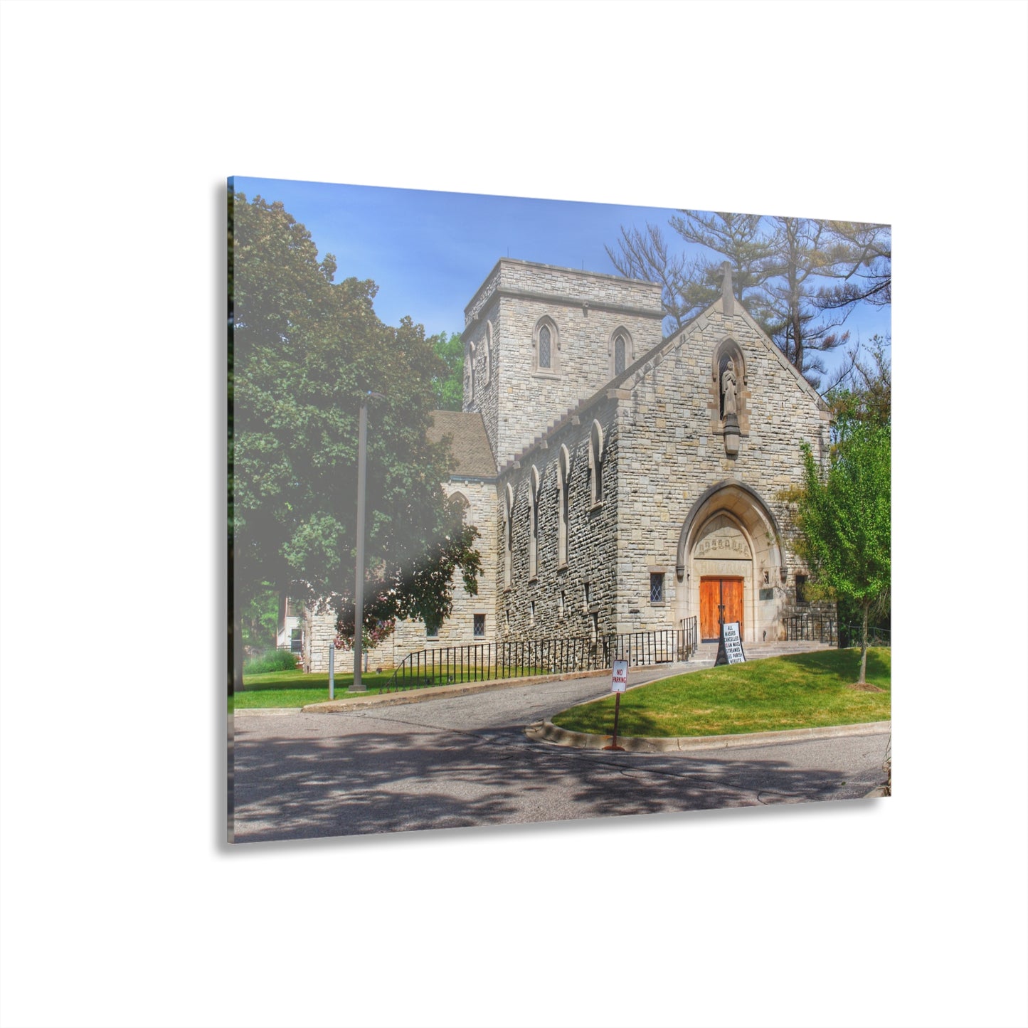 U R There Photography Saint Hugo of the Hills II Rustic Farmhouse Acrylic Wall Print
