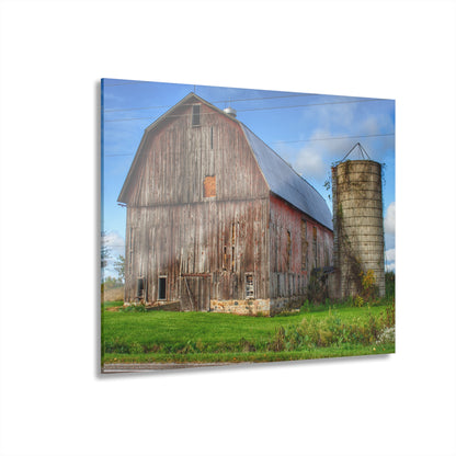 U R There Photography North Irish Red II Rustic Farmhouse Acrylic Wall Print