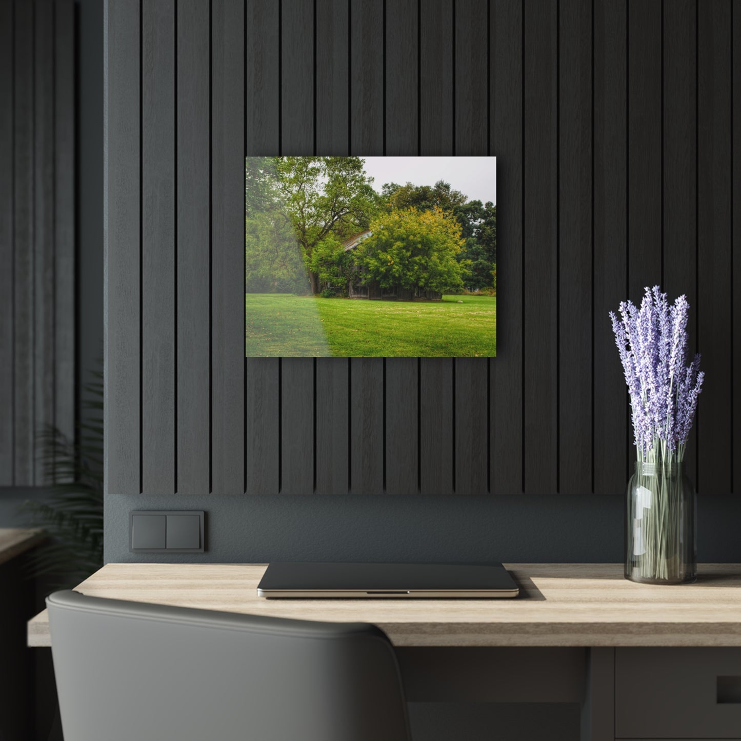 U R There Photography Hidden Past Rustic Farmhouse Acrylic Wall Print