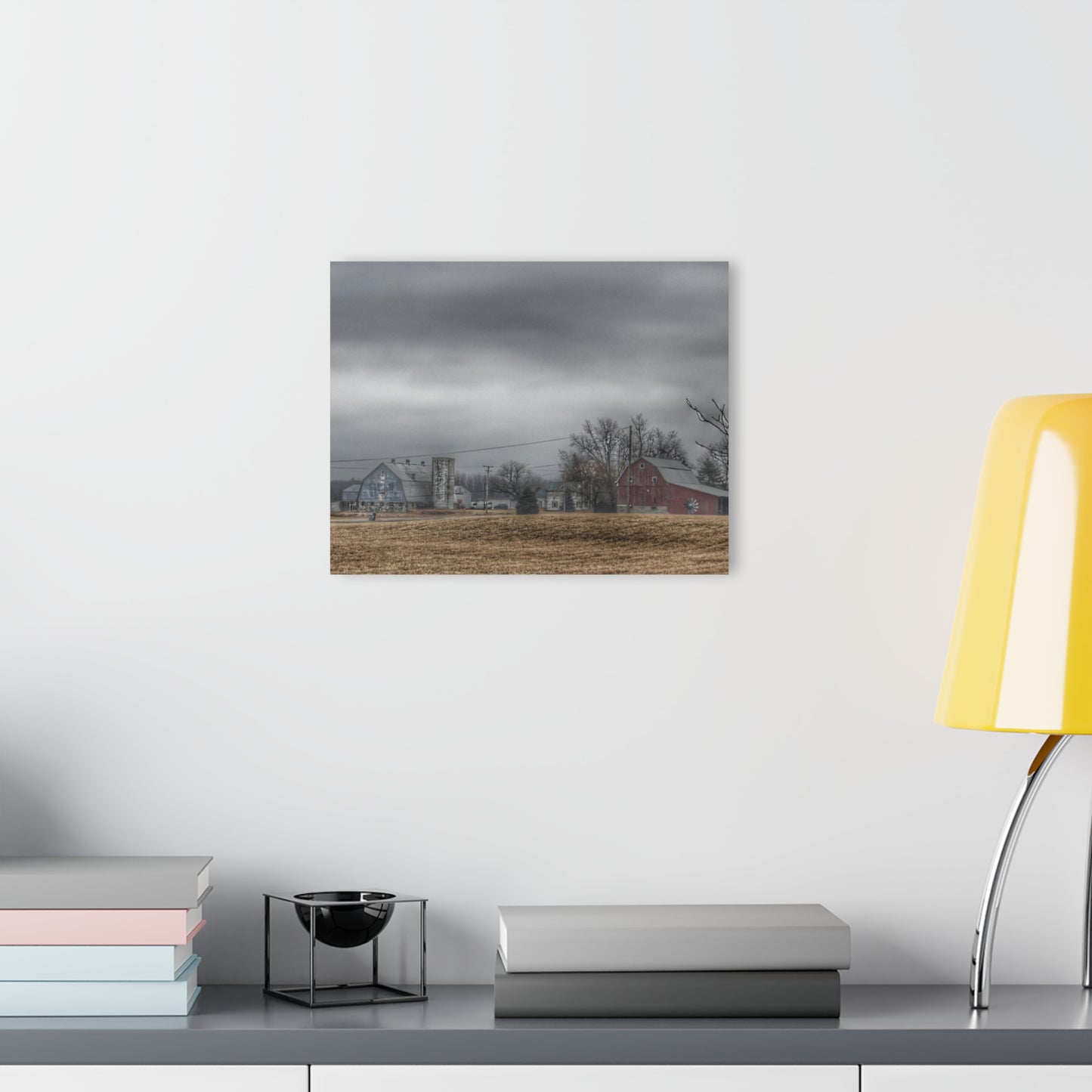 U R There Photography Daley Road Duo Rustic Farmhouse Acrylic Wall Print