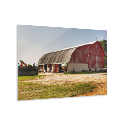 U R There Photography Quonset Barn Rustic Farmhouse Acrylic Wall Print