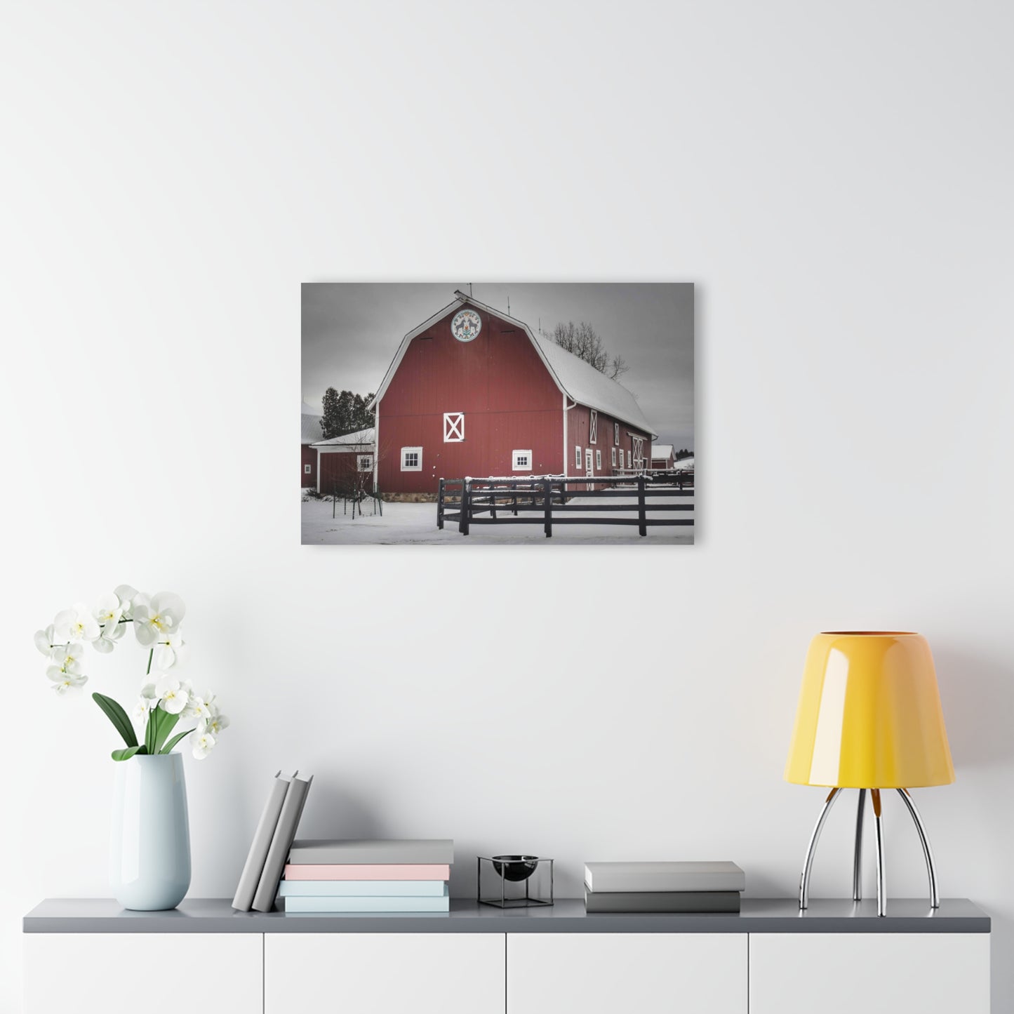 U R There Photography Barns of Barber Road III Rustic Farmhouse Acrylic Wall Print