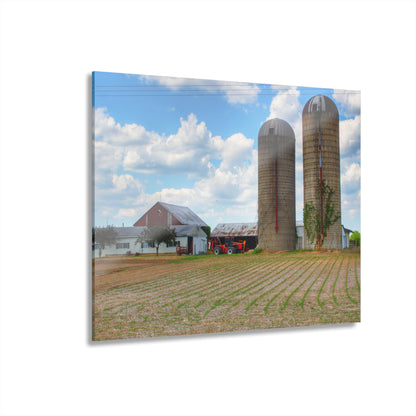 U R There Photography Marlette Road Farm III Rustic Farmhouse Acrylic Wall Print
