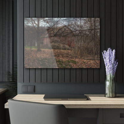 U R There Photography Mayville Hidden Barn II Rustic Farmhouse Acrylic Wall Print