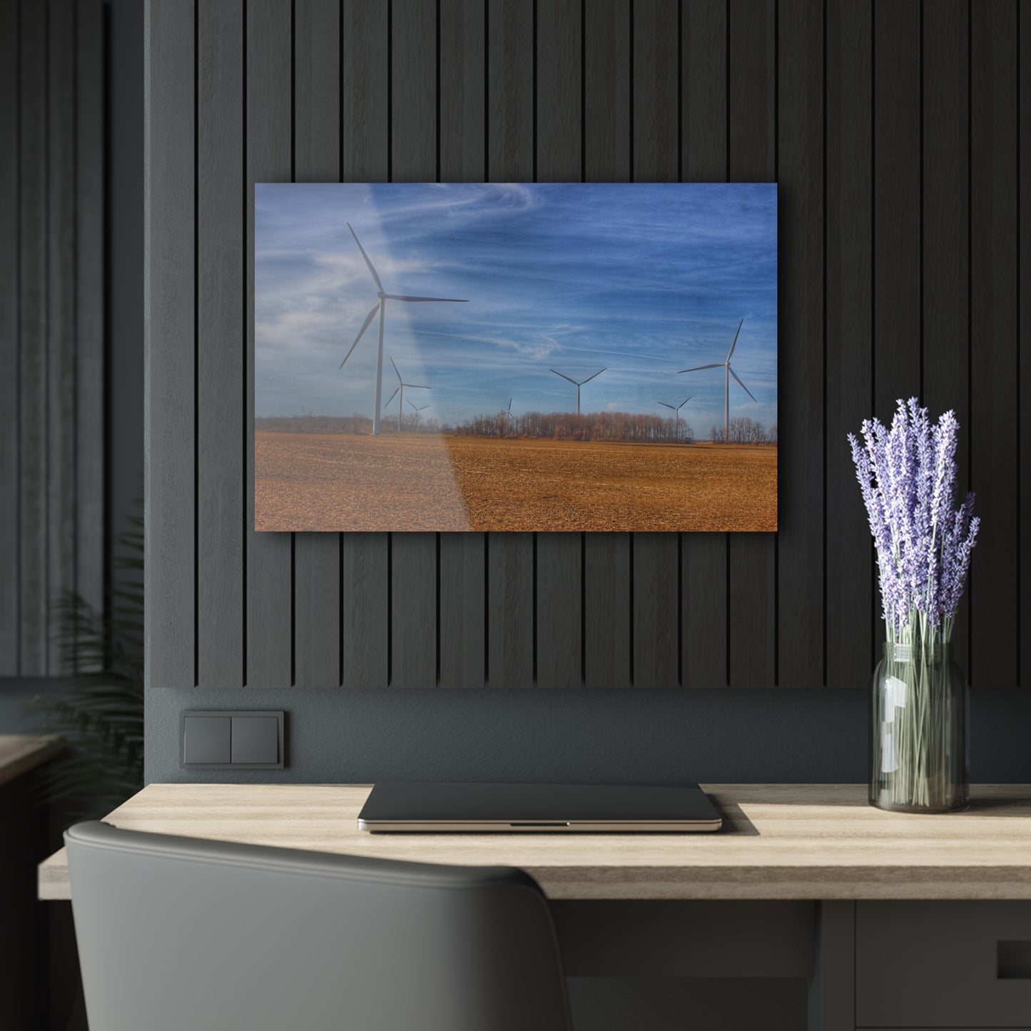 U R There Photography Windmill Alley Rustic Farmhouse Acrylic Wall Print