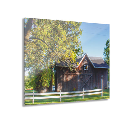 U R There Photography Hunters Creek Quilted I Rustic Farmhouse Acrylic Wall Print