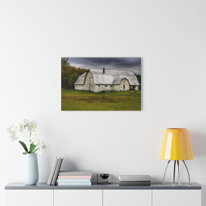 U R There Photography Milliman Road White Rustic Farmhouse Acrylic Wall Print