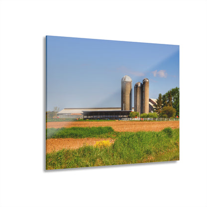 U R There Photography Leslie Road Hidden Rustic Farmhouse Acrylic Wall Print