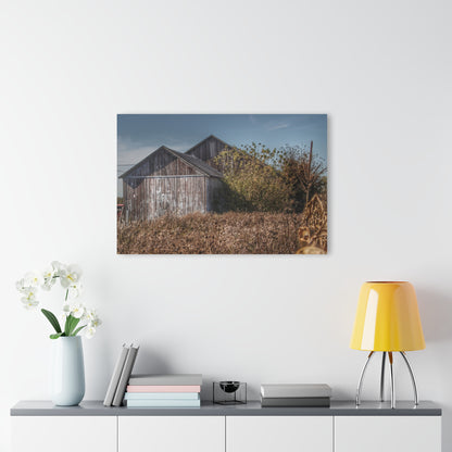 U R There Photography Fulmer Road Greys Rustic Farmhouse Acrylic Wall Print