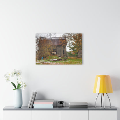 U R There Photography Frenchline Road Old Grey Rustic Farmhouse Acrylic Wall Print