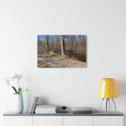 U R There Photography Creekside Seating Rustic Farmhouse Acrylic Wall Print