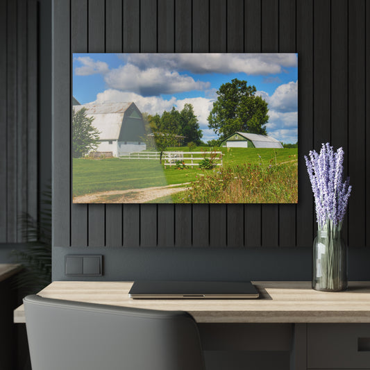 Barn Boutique Modern Farmhouse Acrylic Wall Print| Hough Road Green II