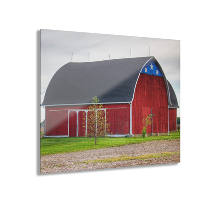 U R There Photography M-24 Star Barn Rustic Farmhouse Acrylic Wall Print