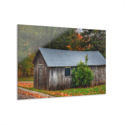 U R There Photography Grey Roadside Shack Rustic Farmhouse Acrylic Wall Print