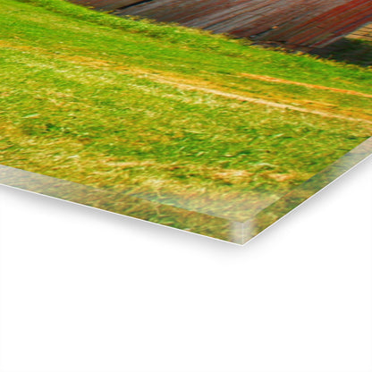 U R There Photography Marlette Red I Rustic Farmhouse Acrylic Wall Print