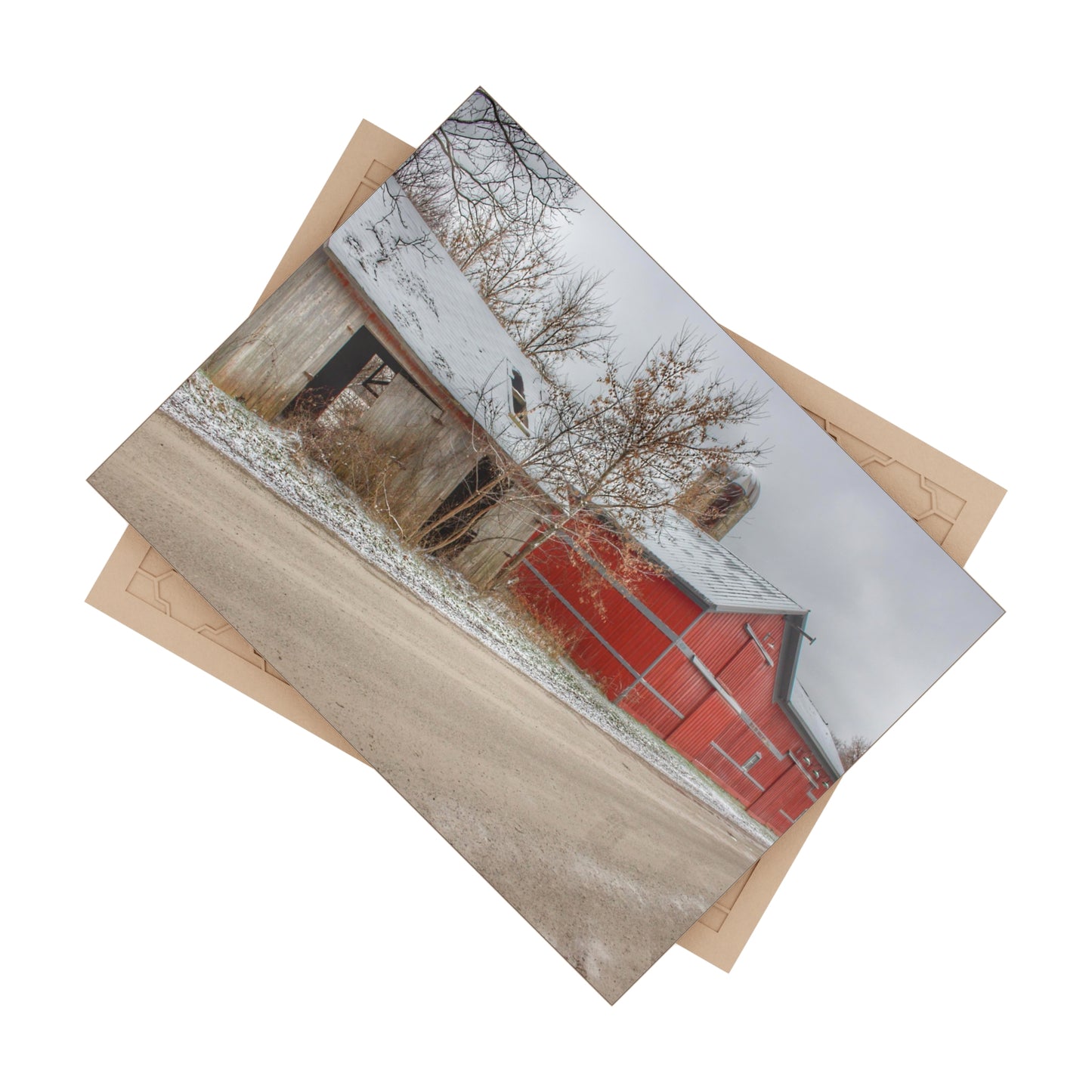 U R There Photography Bordman Roadside Buddies I Rustic Farmhouse Decorative Ceramic Tile