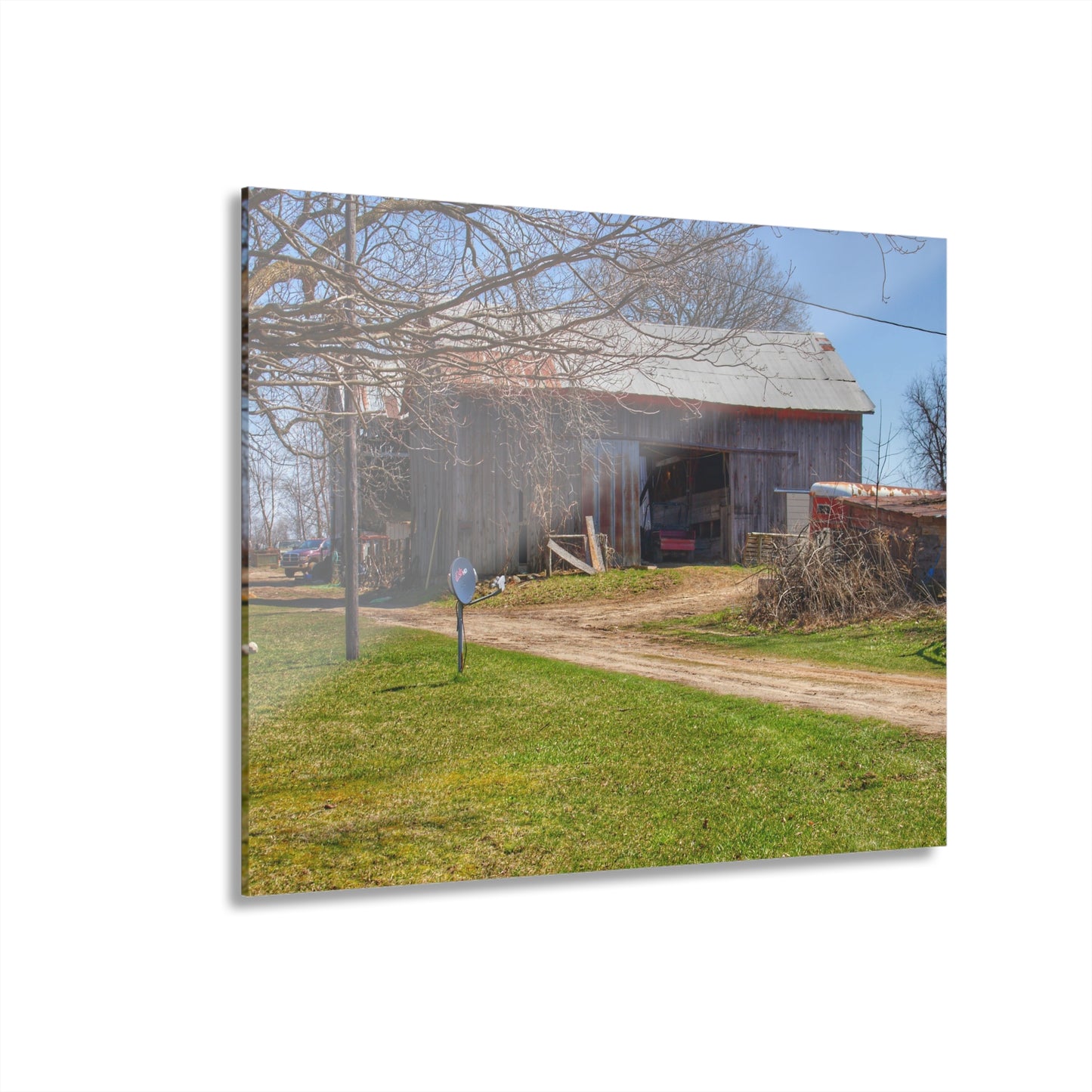 U R There Photography Lee Hill Greys Rustic Farmhouse Acrylic Wall Print