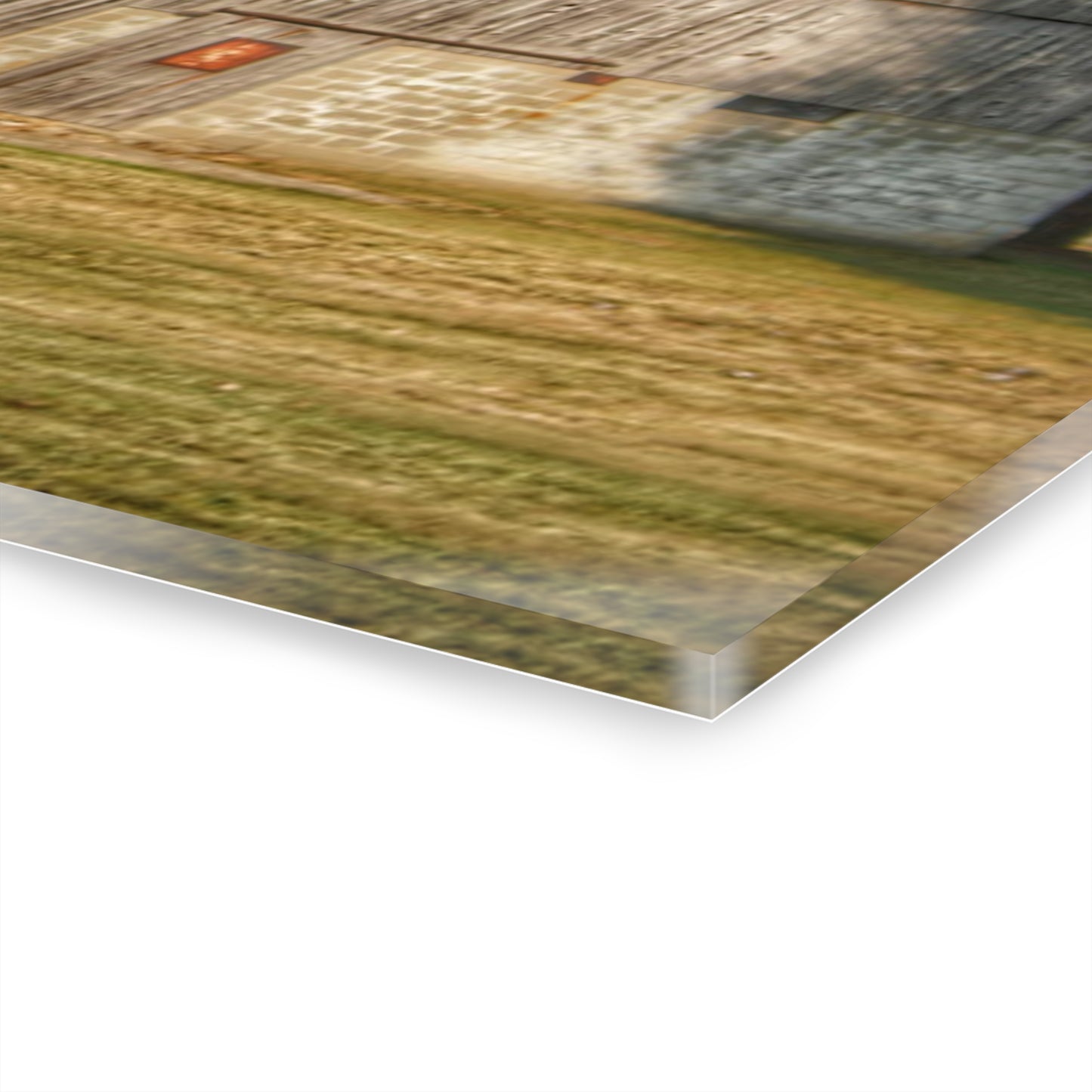 U R There Photography Irish Road Grey Rustic Farmhouse Acrylic Wall Print