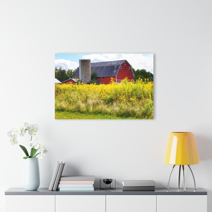 U R There Photography Starr Court Red II Rustic Farmhouse Acrylic Wall Print