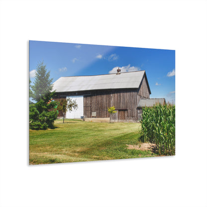 U R There Photography Frog Barn Rustic Farmhouse Acrylic Wall Print
