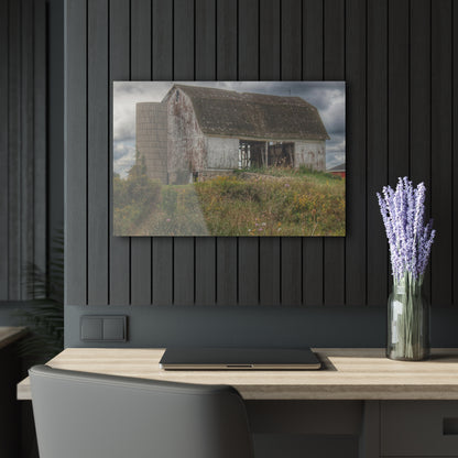 Barn Boutique Modern Farmhouse Acrylic Wall Print| Castle Road White