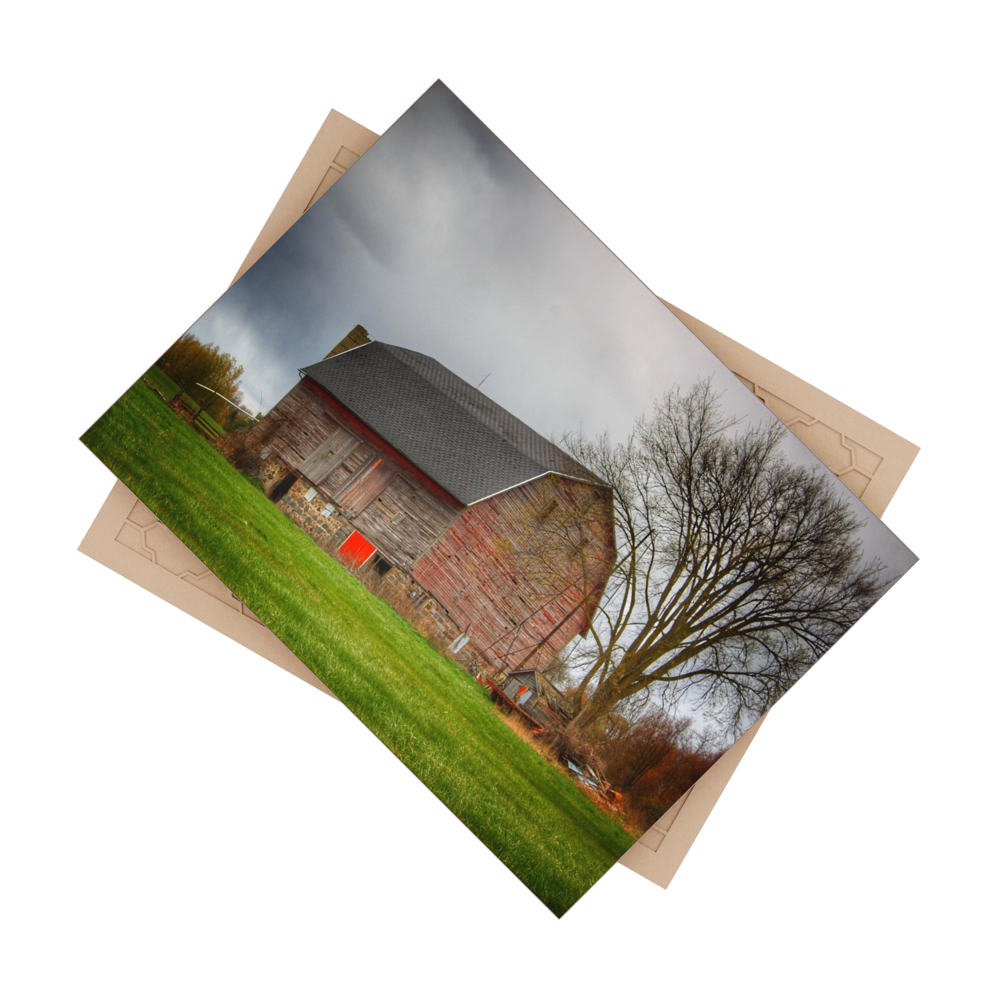 Ashley Drive Fieldstone Red Rustic Farmhouse Decorative Ceramic Tile