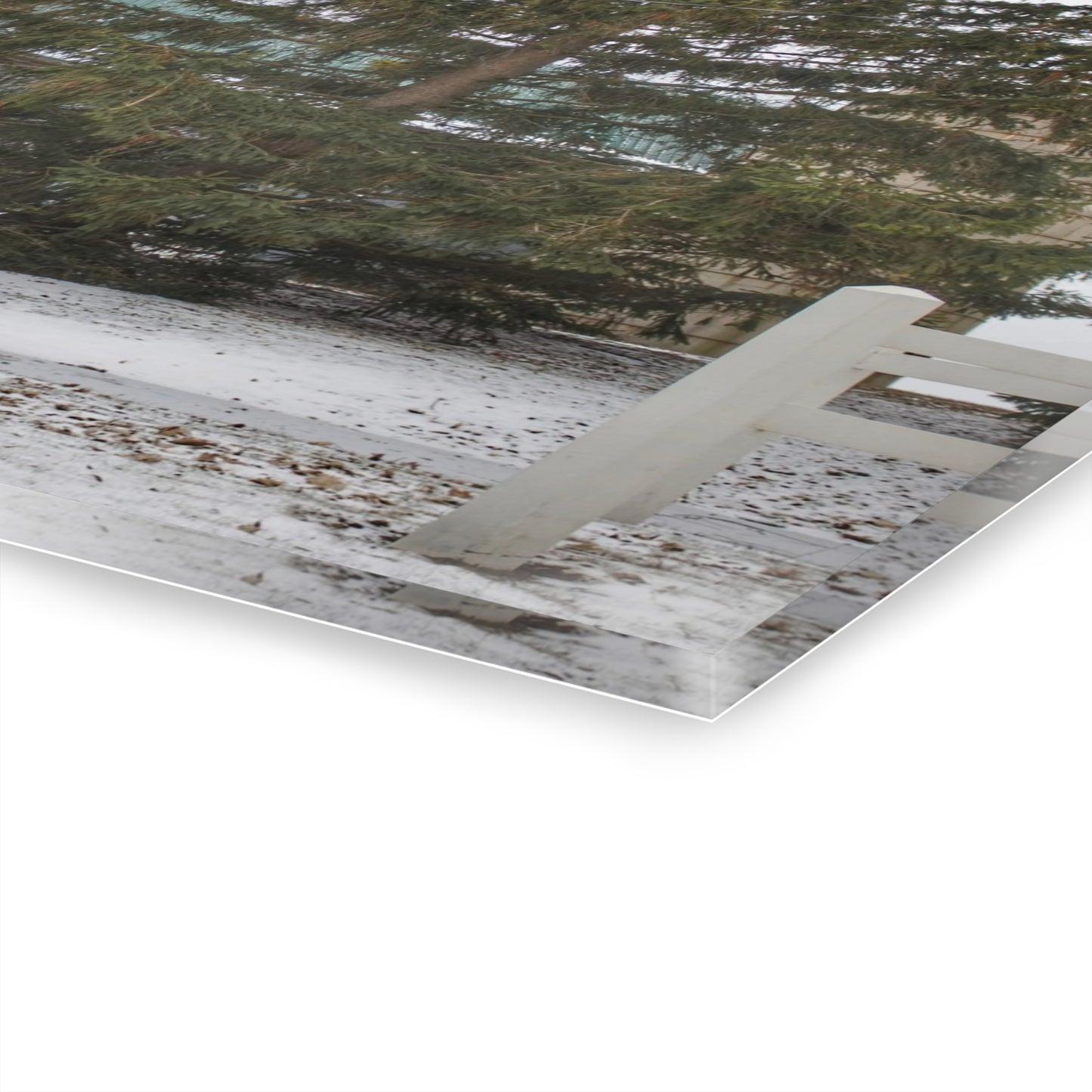 U R There Photography Hollow Corners Hidden Rustic Farmhouse Acrylic Wall Print