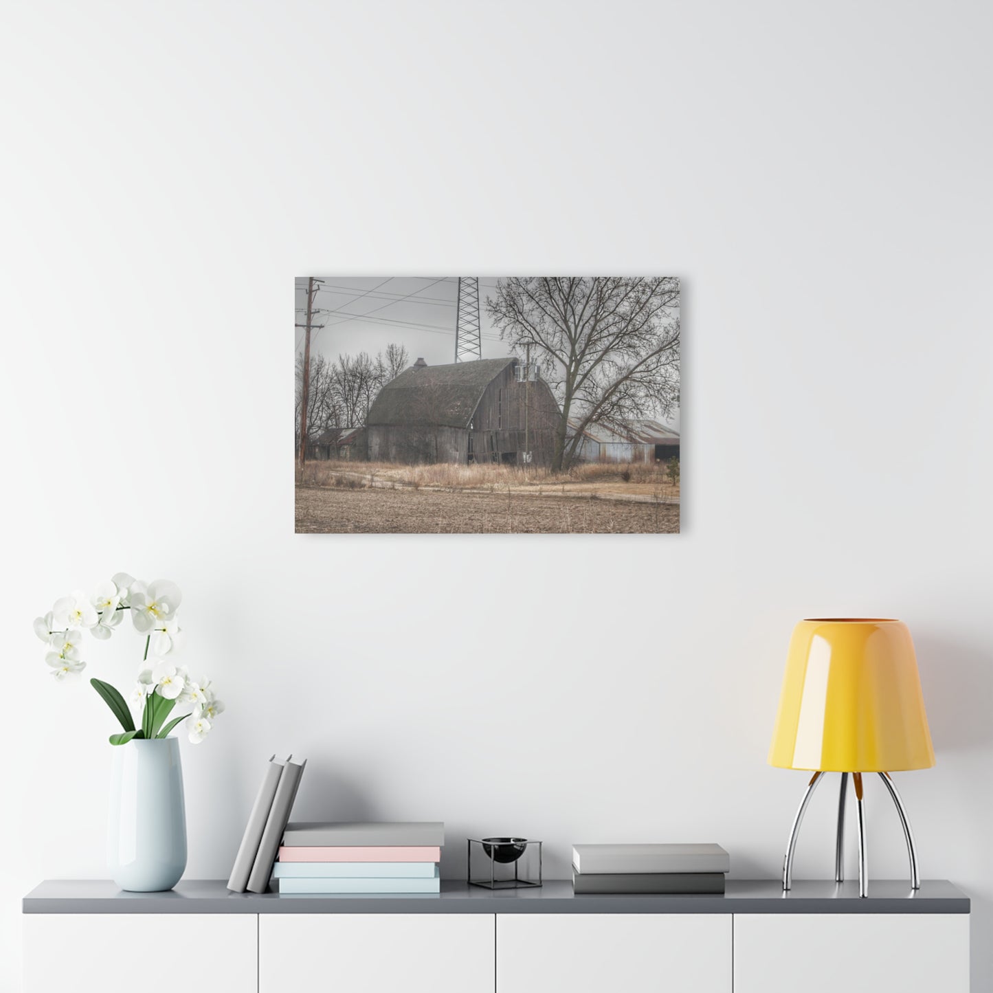 U R There Photography Barnes Road End of Days Rustic Farmhouse Acrylic Wall Print