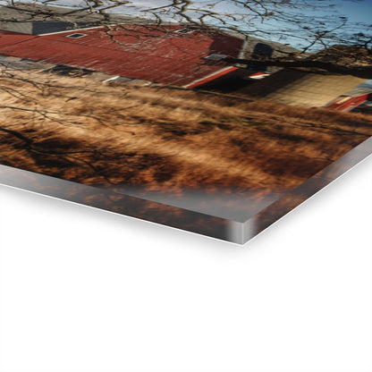 U R There Photography Greenwood Road Hidden Rustic Farmhouse Acrylic Wall Print