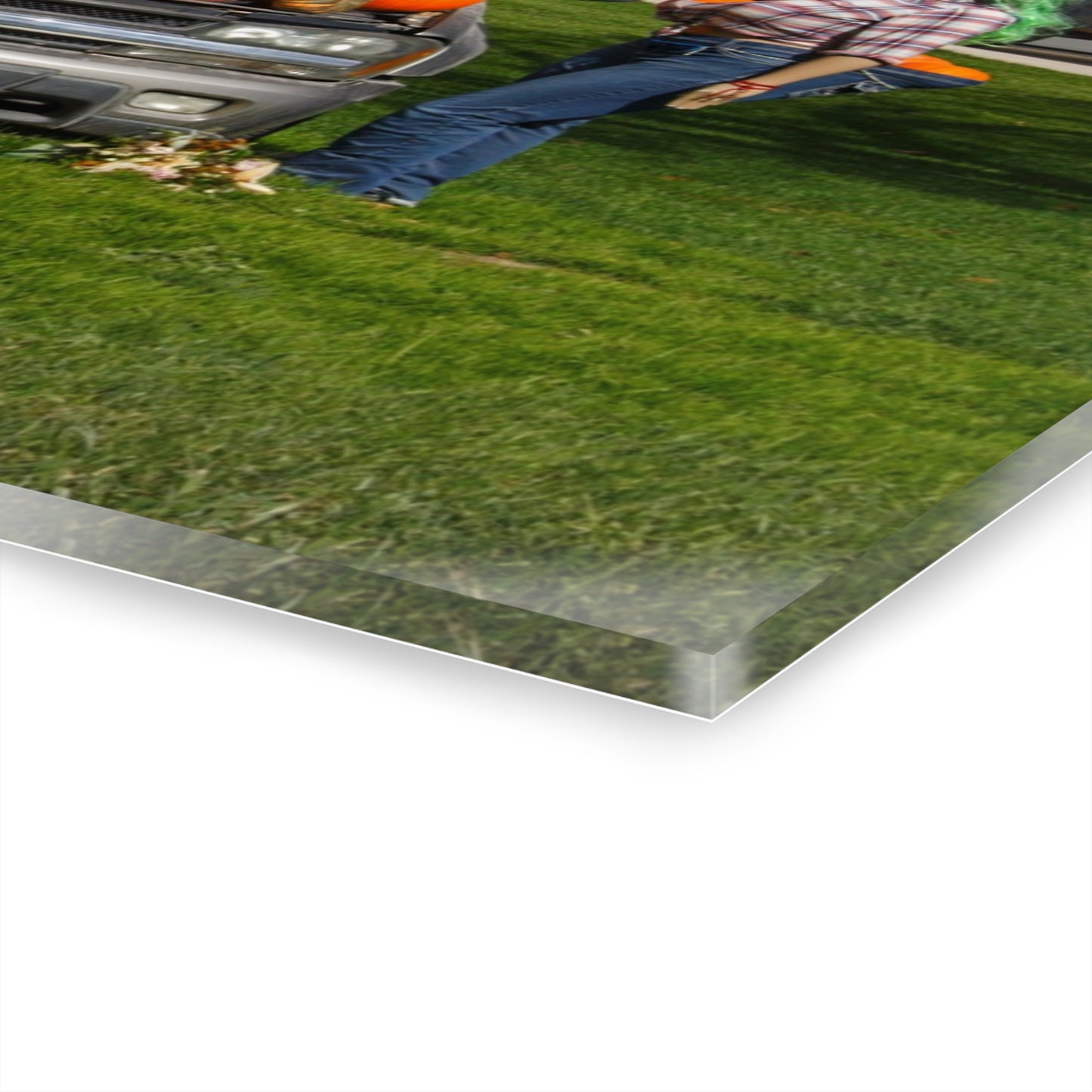 U R There Photography Lippincott Pumpkins Rustic Farmhouse Acrylic Wall Print