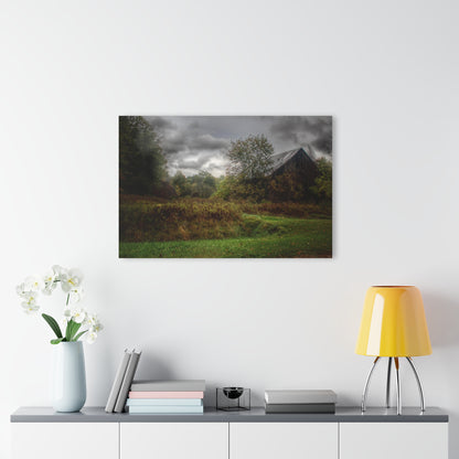 U R There Photography Day of Grey Rustic Farmhouse Acrylic Wall Print