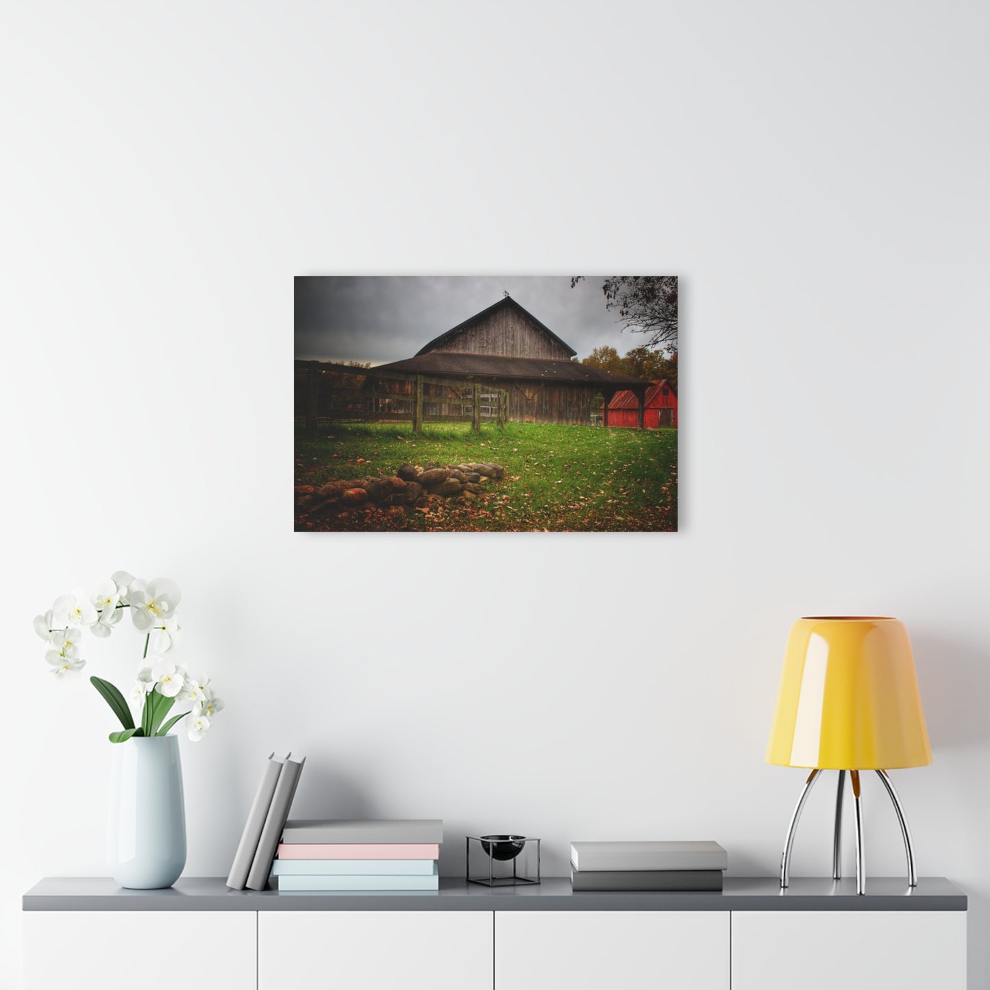 U R There Photography Chalet Grey II Rustic Farmhouse Acrylic Wall Print