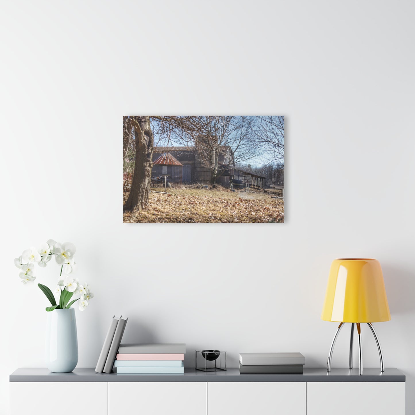 U R There Photography Hagerman Hidden Rustic Farmhouse Acrylic Wall Print