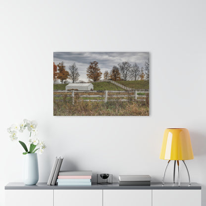 U R There Photography Millville Road Horses on the Hill Rustic Farmhouse Acrylic Wall Print