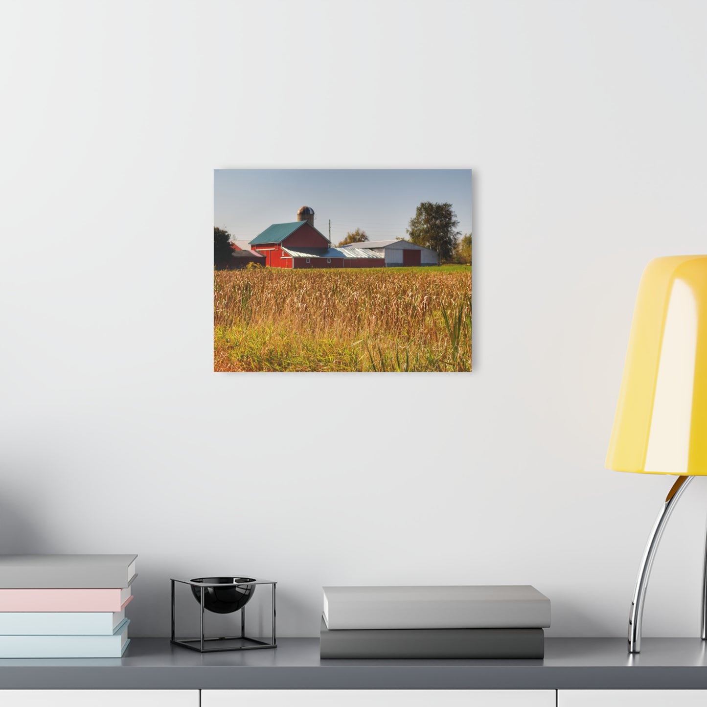 U R There Photography Oak Road Farm Rustic Farmhouse Acrylic Wall Print