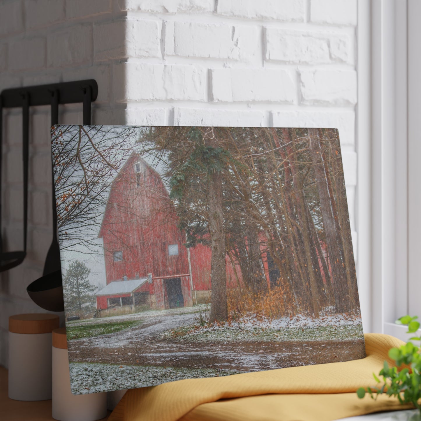 Tubspring Road Hidden Winter Red | Cutting Boards