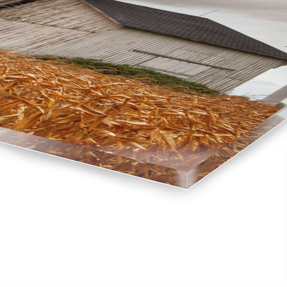 U R There Photography Merry Road Grey Rustic Farmhouse Acrylic Wall Print