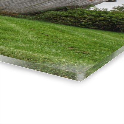 U R There Photography Dequindre Road Grey III Rustic Farmhouse Acrylic Wall Print