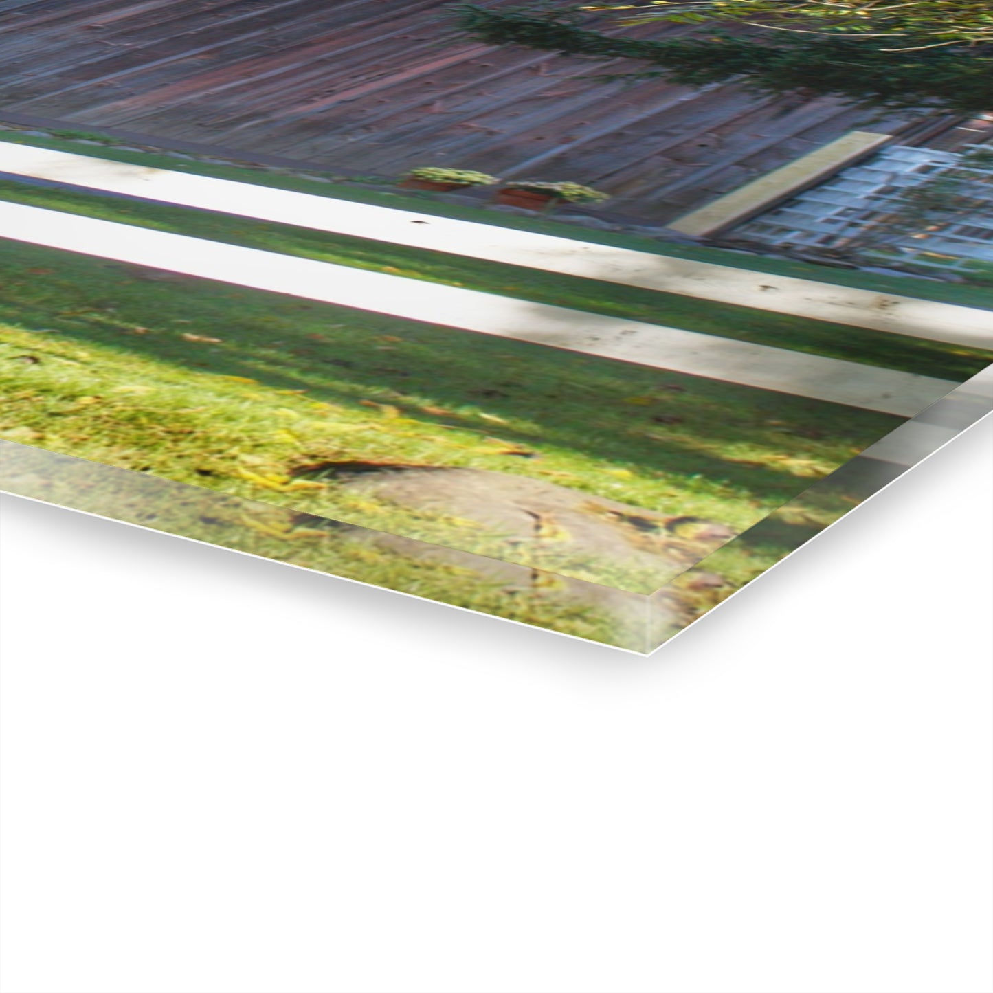 U R There Photography Hunters Creek Quilted II Rustic Farmhouse Acrylic Wall Print