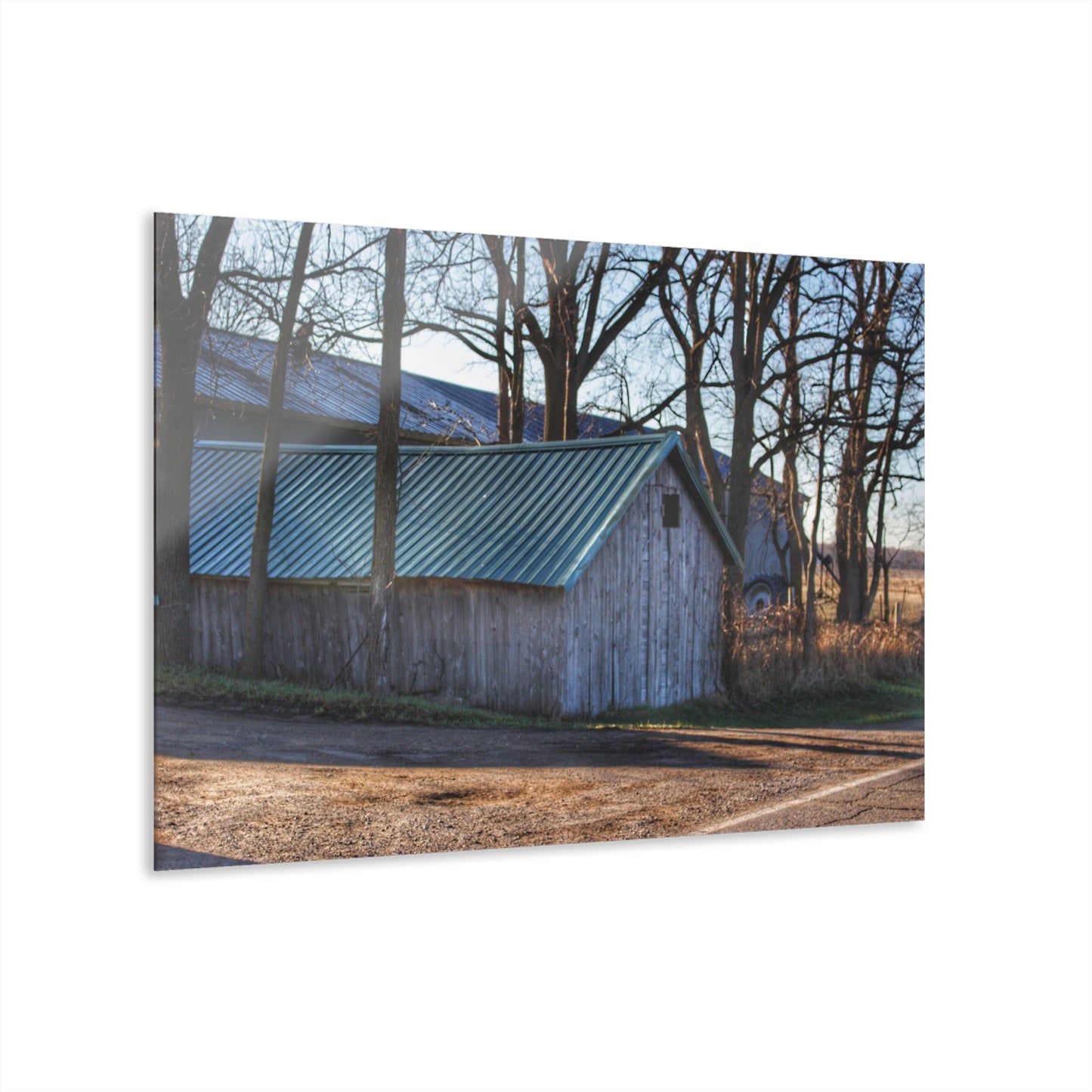 U R There Photography Baldwin Roadside Shack Rustic Farmhouse Acrylic Wall Print