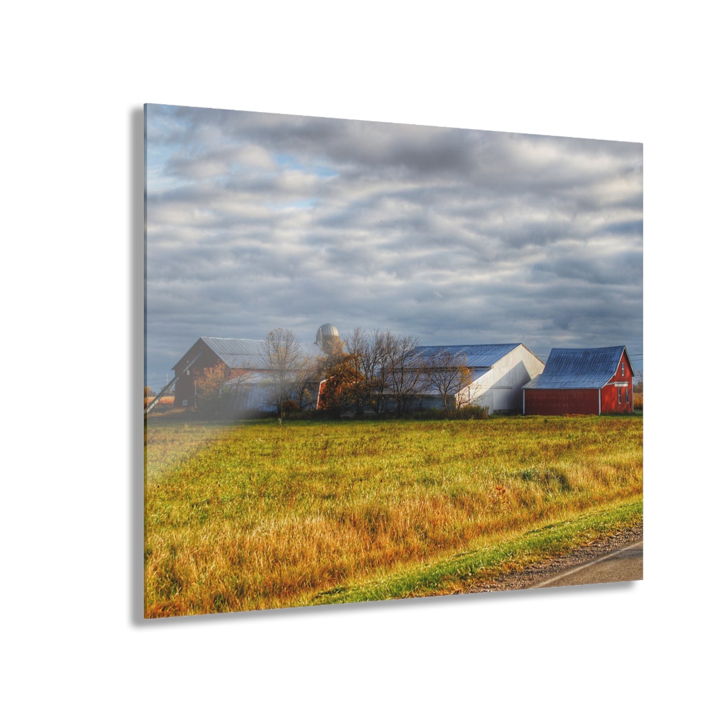 U R There Photography Marlette Road Farm I Rustic Farmhouse Acrylic Wall Print