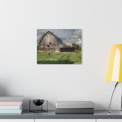 U R There Photography Bishop Grey II Rustic Farmhouse Acrylic Wall Print
