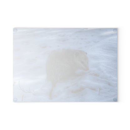 U R There Photography Sutton Road Possum Rustic Farmhouse Tempered-Glass Cutting Board