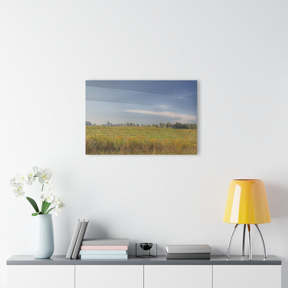 U R There Photography Farm Across the Field Rustic Farmhouse Acrylic Wall Print