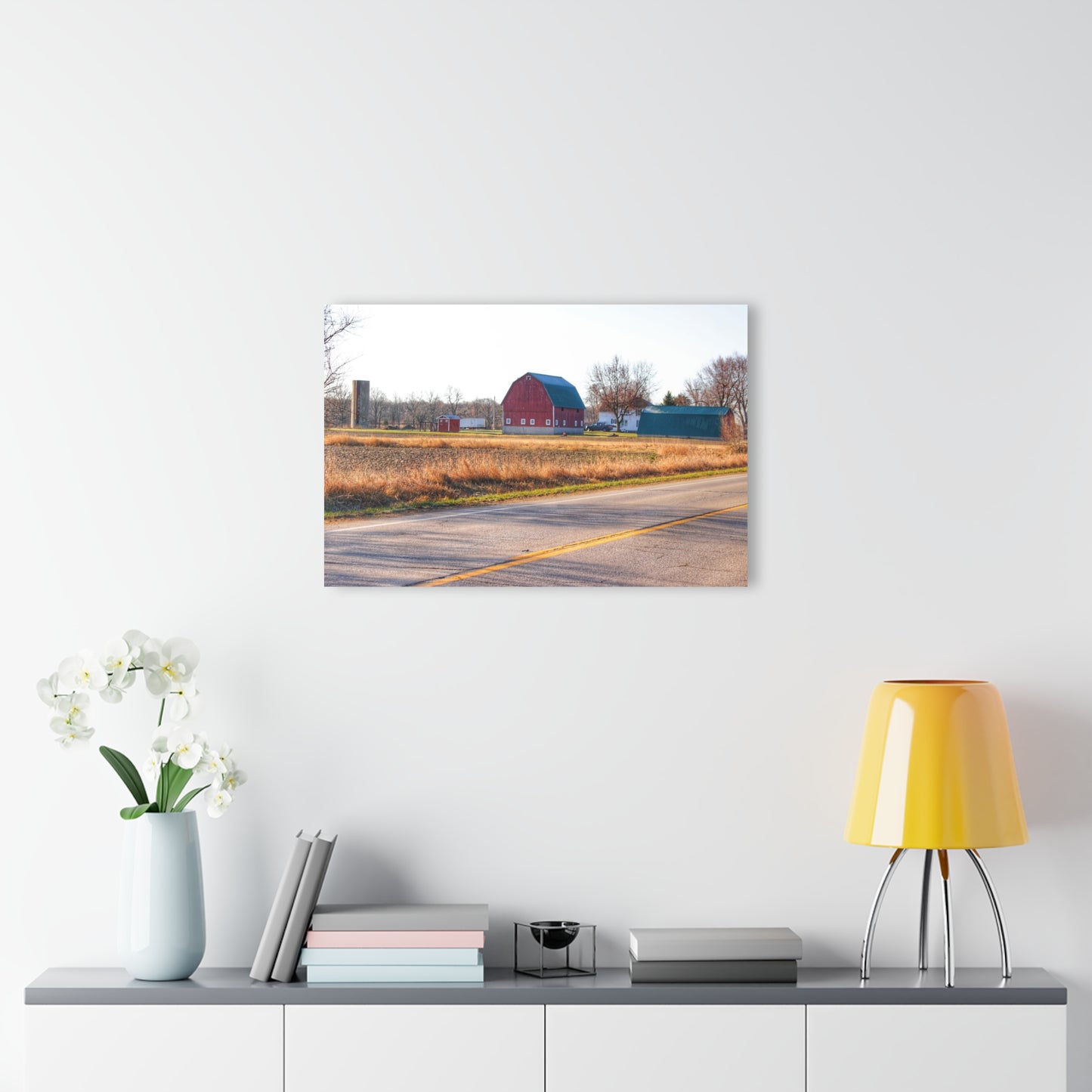 U R There Photography Baldwin Barn Brothers II Rustic Farmhouse Acrylic Wall Print