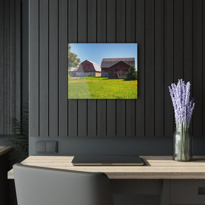 U R There Photography Atwell Road Trio Rustic Farmhouse Acrylic Wall Print
