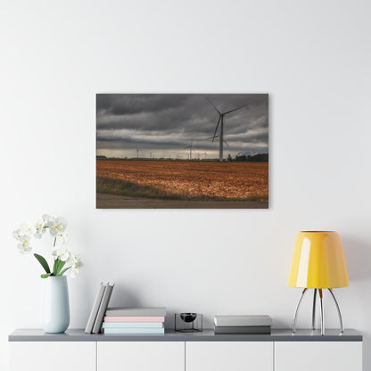 U R There Photography Garner Road Windmills Rustic Farmhouse Acrylic Wall Print