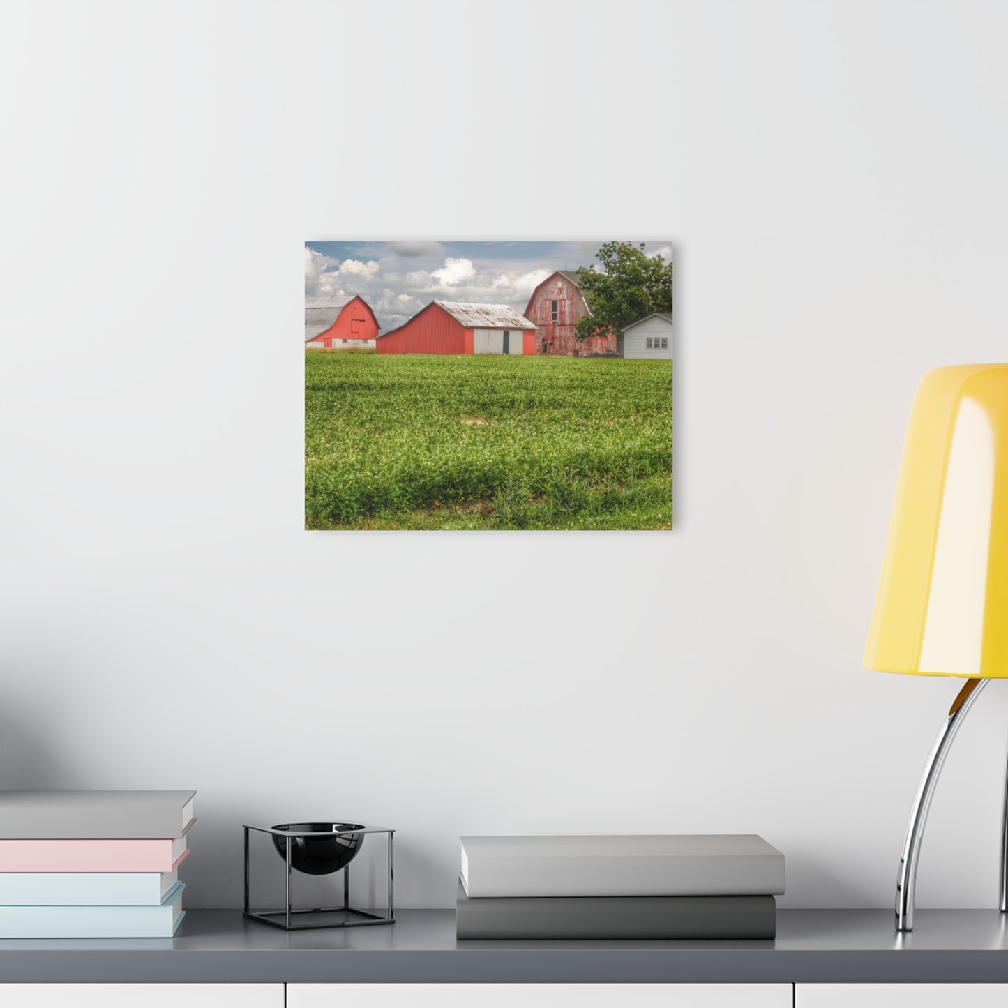 U R There Photography Roadside Trio Rustic Farmhouse Acrylic Wall Print