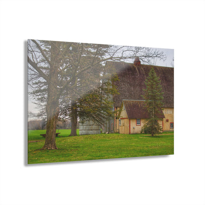 U R There Photography Romeo Van Dyke Grey Rustic Farmhouse Acrylic Wall Print