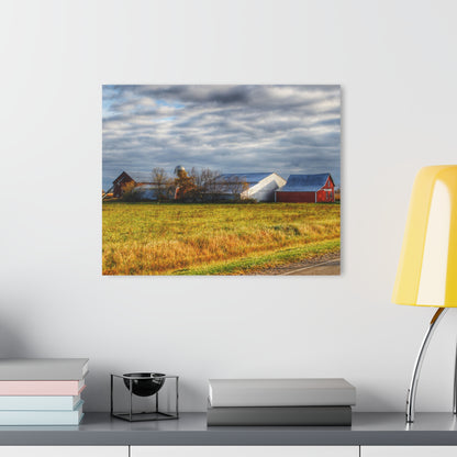 U R There Photography Marlette Road Farm I Rustic Farmhouse Acrylic Wall Print